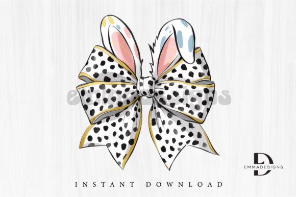 Download Easter Bunny Coquette Bow PNG, Easter - Png Collection