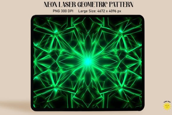 Download Neon Vibrant Green Laser Pattern - Pattern Collection
