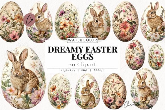Download Dreamy Easter Eggs Clipart, Easter PNG - Png Collection