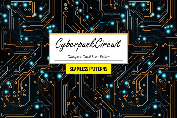 Download CyberpunkCircuit - Circuit Board Pattern - Pattern Collection