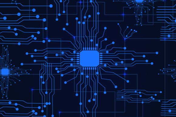 Download High Tech Circuit Board Seamless Pattern - Pattern Collection