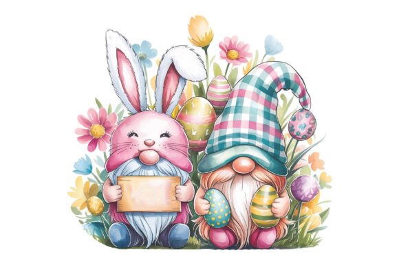 Download Easter Bunny Gnome PNG Easter - Png Collection