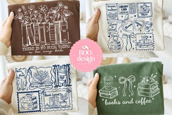 Download Retro Book and Coffee PNG Bundle - Png Collection