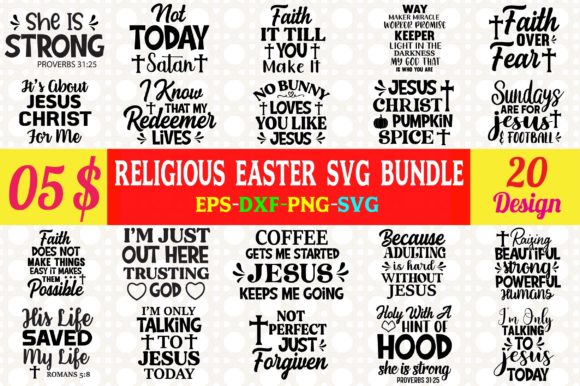 Download Religious Easter Svg Bundle Cut File - Svg bundle Collection