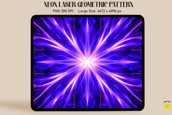 Download Neon Vibrant Lavender Laser Pattern - Pattern Collection