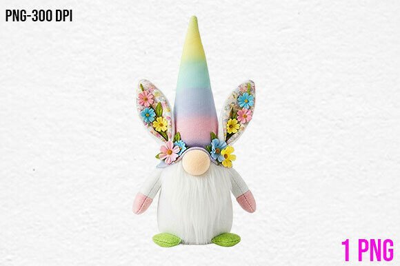 Download Pastel Bunny Gnome PNG Clipart - Png Collection