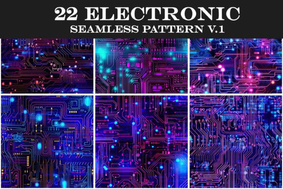 Download Electronic Pattern,Circuit Board 300 DPI - Pattern Collection