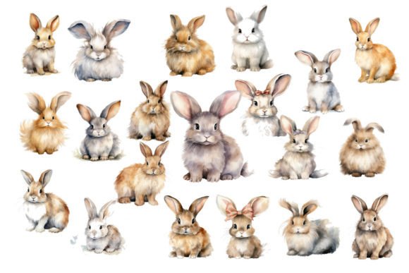 Download Fluffy Bunny Clipart Sublimation PNG - Png Collection
