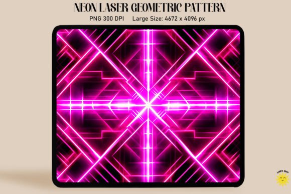 Download Neon Vibrant Pink Laser Pattern - Pattern Collection