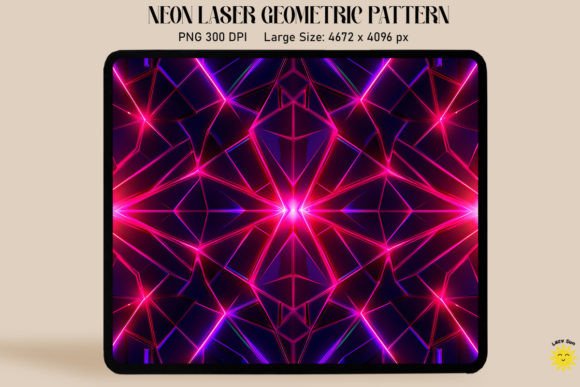 Download Neon Vibrant Maroon Laser Pattern - Pattern Collection