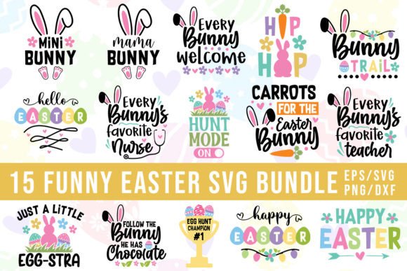 Download Funny Easter Quotes SVG Bundle - Svg bundle Collection