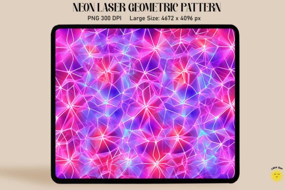 Download Neon Vibrant Lavender Laser Pattern - Pattern Collection